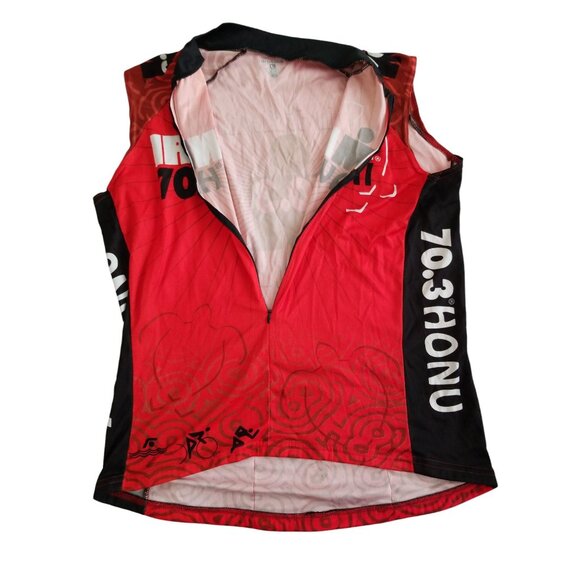 Cycling Jersey Hawaii Ironman 70.3 Kohala Coast Sleeveless  Dri-Tech Size Large - Picture 8 of 9